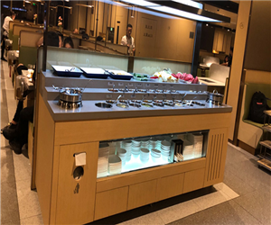 四川樂(lè)山自助火鍋調(diào)料臺(tái)案例