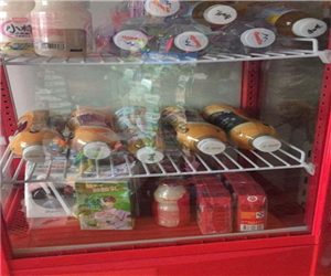 天津飲料加熱柜小吃店，便利店，早餐店用案例