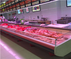 成都冷鮮肉柜案例（風(fēng)冷款）