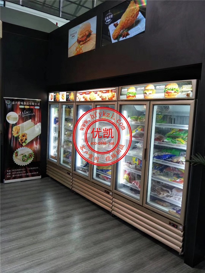 低溫冷凍雙門(mén)冰淇淋展示柜