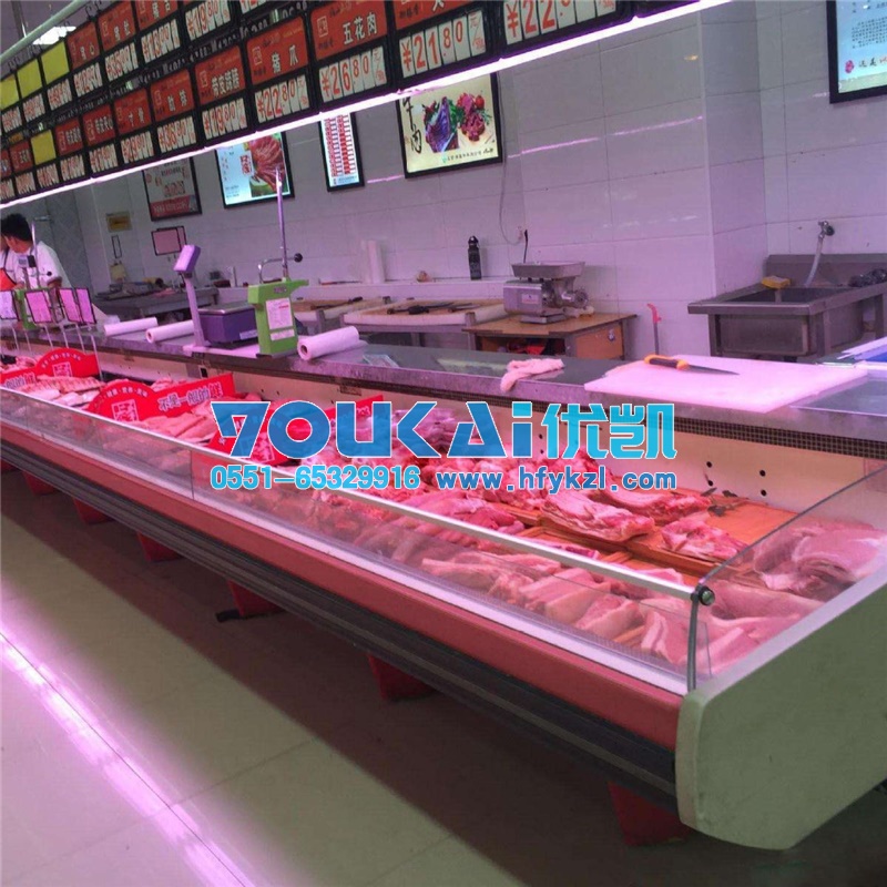 成都冷鮮肉柜案例（風(fēng)冷款）