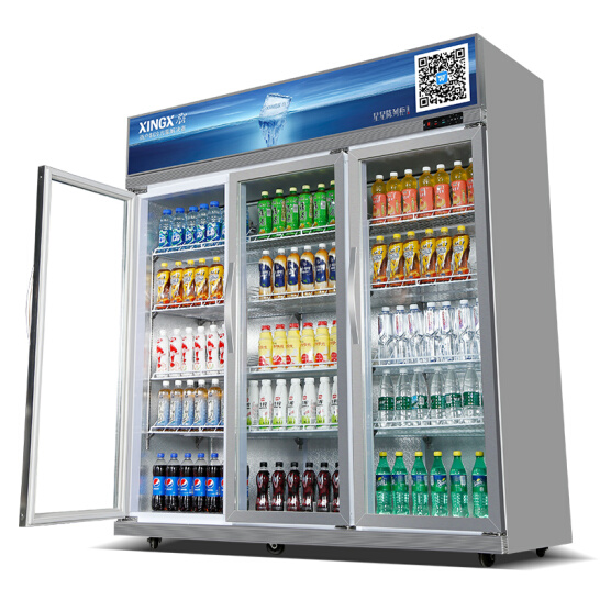 星星三門(mén)飲料柜