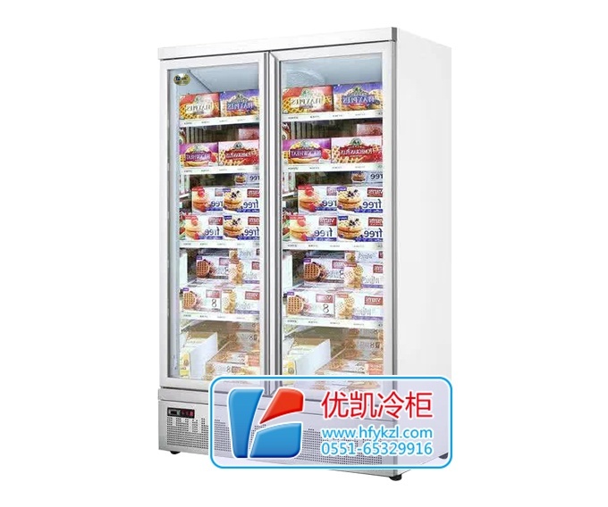 底置機(jī)組雙門風(fēng)冷陳列柜（平頭）