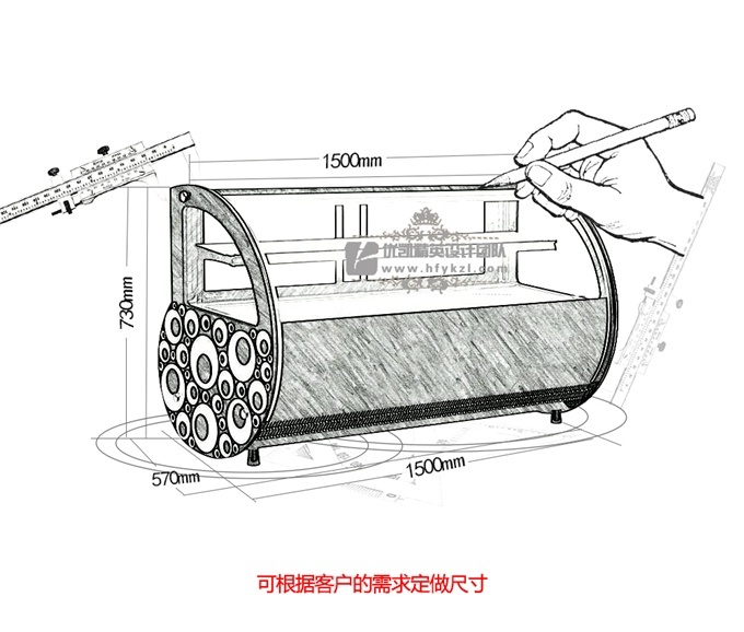 優(yōu)凱-VIP-TGB1臺式蛋糕保鮮柜